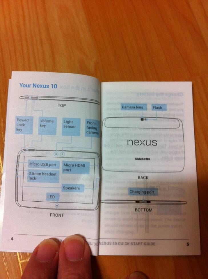 Nexus 10 guide page 4-5