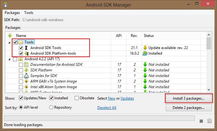 Android Sdk   -  5