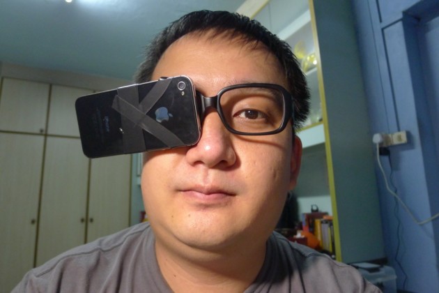 iPhone Google Glass