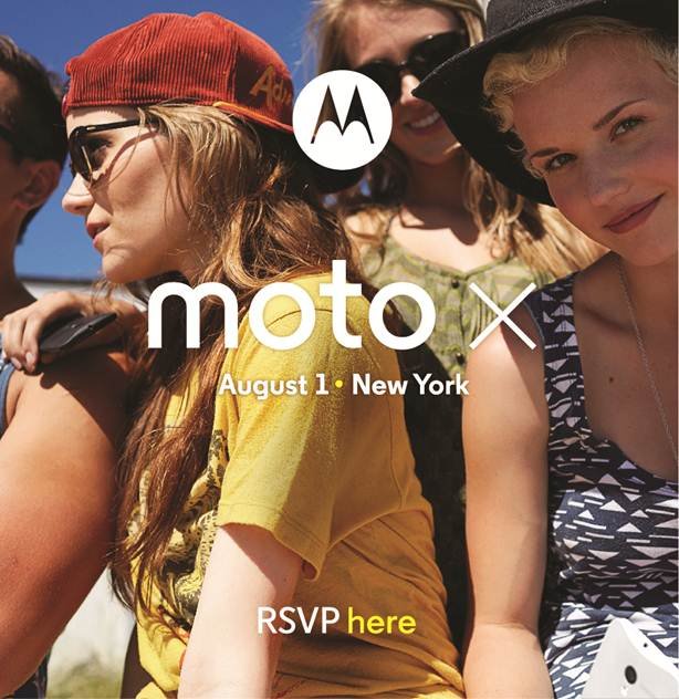 Moto X 1 august