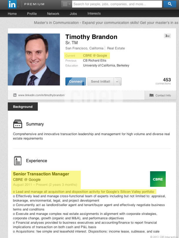 Tim Brandon LinkedIn