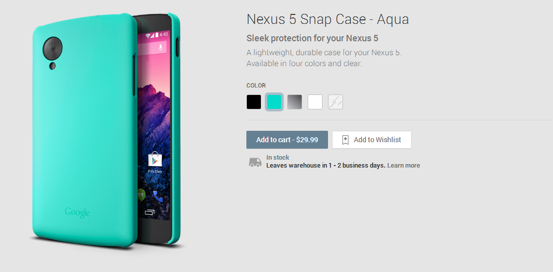 Nexus 5 Snap Cases